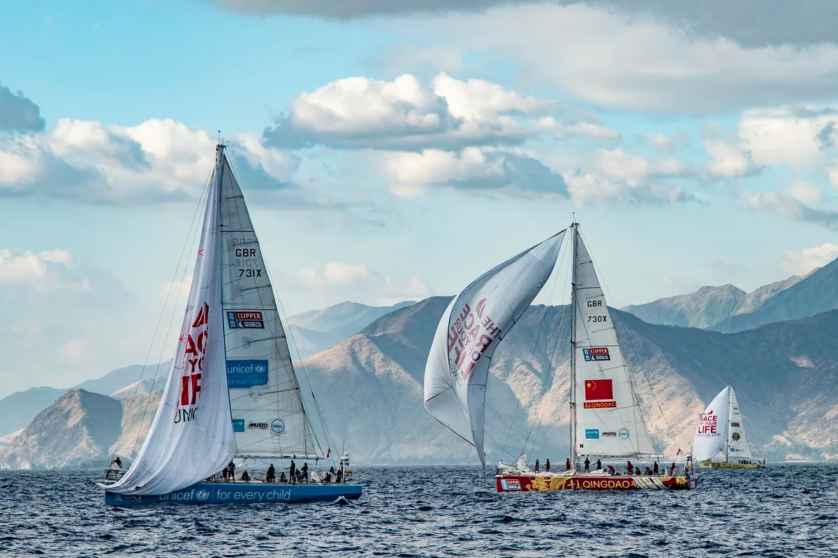 Clipper Race 7: The Lakewood Hills, Zhuhai Race gets underway